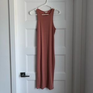 Forever21 fitted midi dress